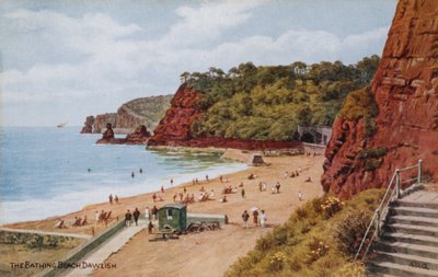 The Bathing Beach, Dawlish by Alfred Robert Quinton